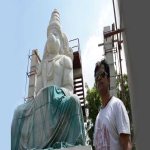 Arjun Sarja Inaugurates Hanuman Temple in Chennai