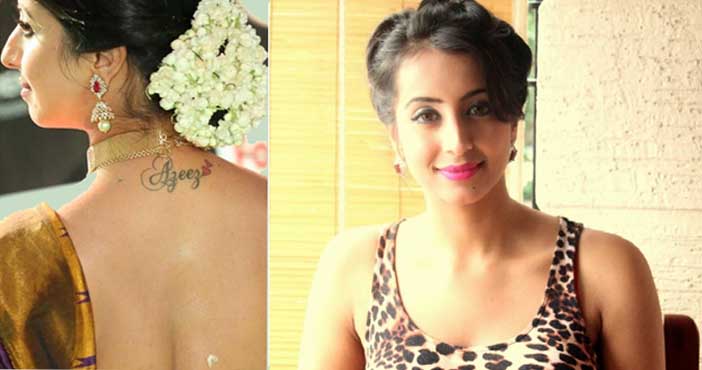 Sanjjanaa Galrani Reveals The Story Behind Her Tattoo