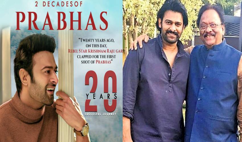 Prabhas 20 Years